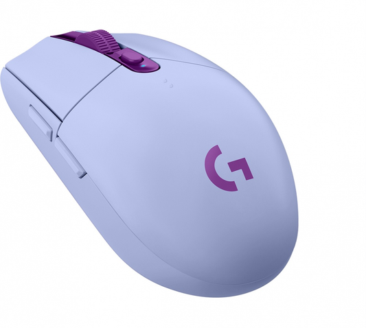 Logitech G305 Lightspeed Gamer Mouse con Sensor HERO - USB - Color Lila