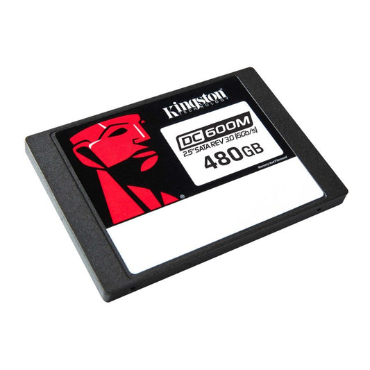 SSD Kingston Empresarial DC600M 480GB 2.5" SATA para Centros de Datos