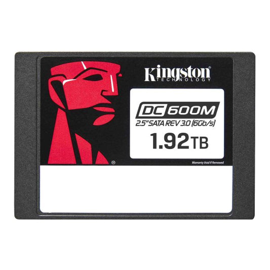 SSD Empresarial Kingston DC600M 1.92TB SATA 3.0 - Rendimiento y Fiabilidad para Centros de Datos