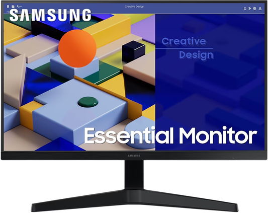 Monitor Samsung MT 22" FHD 75Hz IPS Plano VGA/HDMI - Incluye Cable HDMI