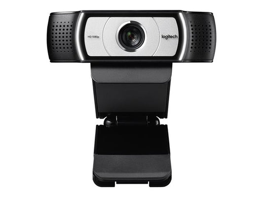 Logitech Webcam C930e - Cámara Web a Color con Audio Full HD 1080p, USB 2.0 y Compresión H.264