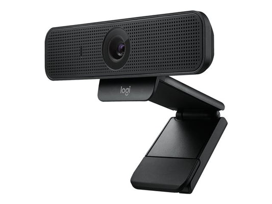 Logitech Webcam C925e 1080p USB - Micrófonos Estéreo Dobles - 30fps - H.264 - Clip