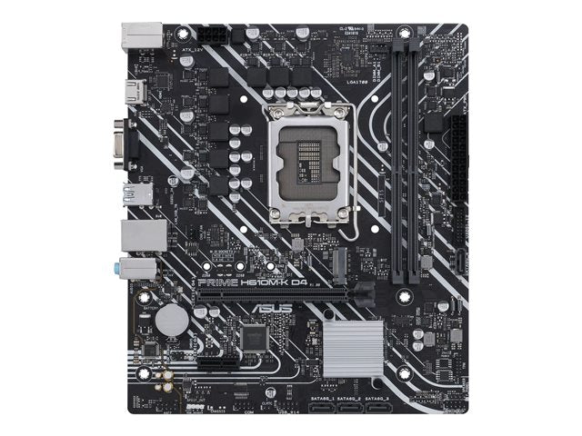 ASUS Placa Madre PRIME H610M-K D4, DDR4, Intel LGA 1700, Micro ATX