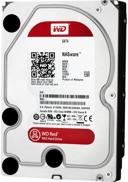 Disco Duro Western Digital Red 1TB (WD10EFRX) para NAS