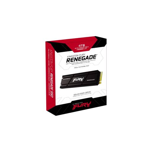 SSD Kingston FURY Renegade 4TB M.2 NVMe - Rendimiento Extremo con Heatsink para PS5 y PC