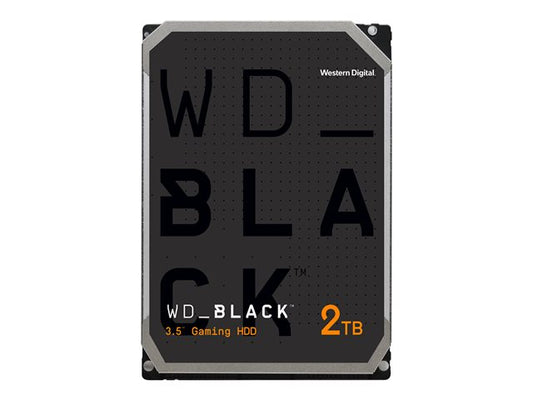 Disco Duro WD Black 2TB, 3.5" SATA 6 Gb/s, 7200rpm, 64 MB Caché