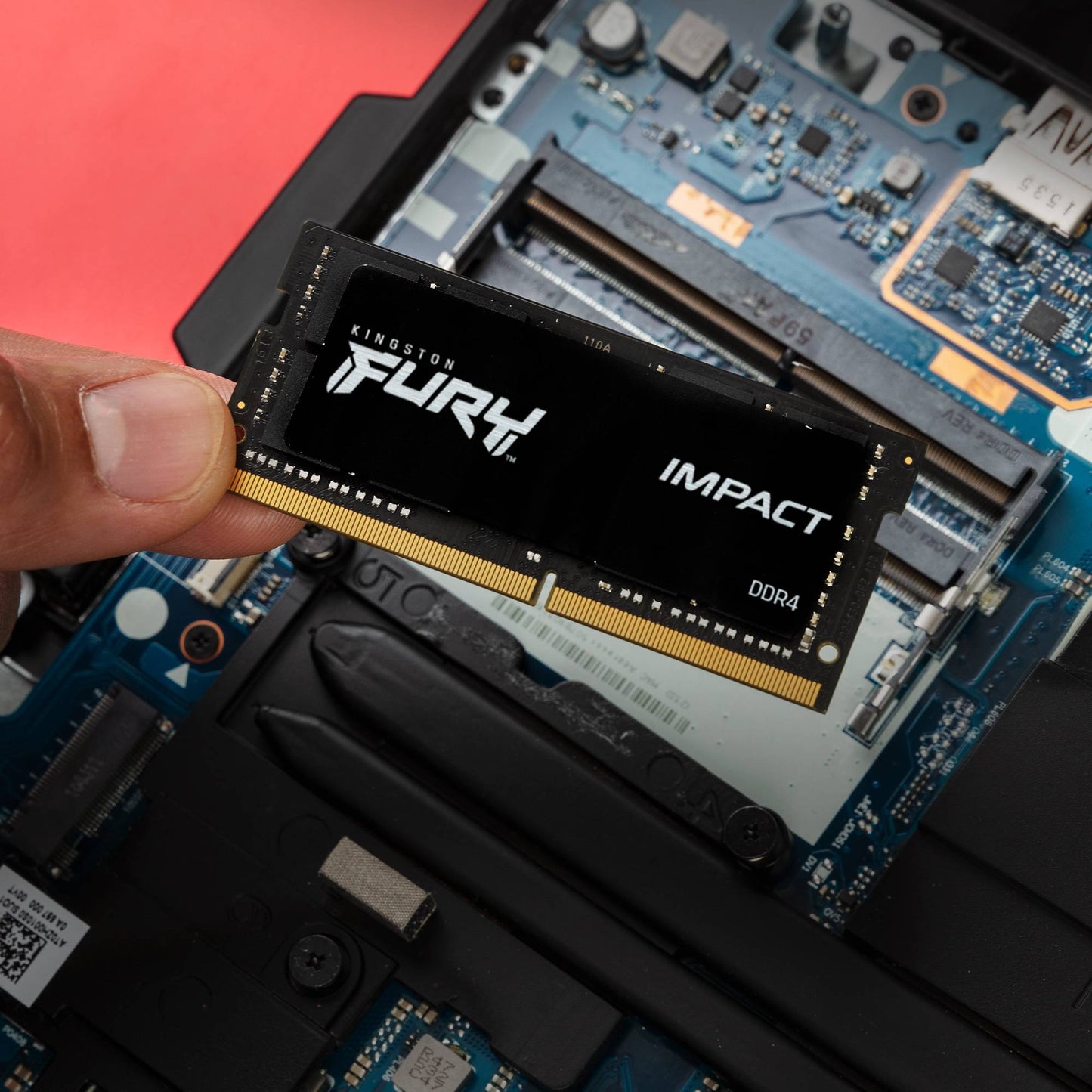 Kingston FURY Impact 8GB DDR4 SODIMM 3200MHz Memory Ram - Potencia Portátil