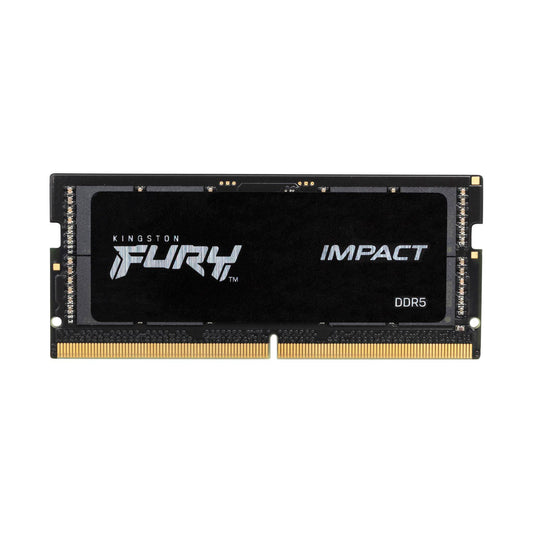 Memoria RAM Kingston FURY Impact DDR5 32GB 4800 MT/s CL38 - Rendimiento Avanzado para tu Portátil