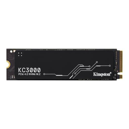 SSD Kingston KC3000 512GB PCIe 4.0 NVMe M.2 - Velocidad Ultra-Rápida para Alto Rendimiento