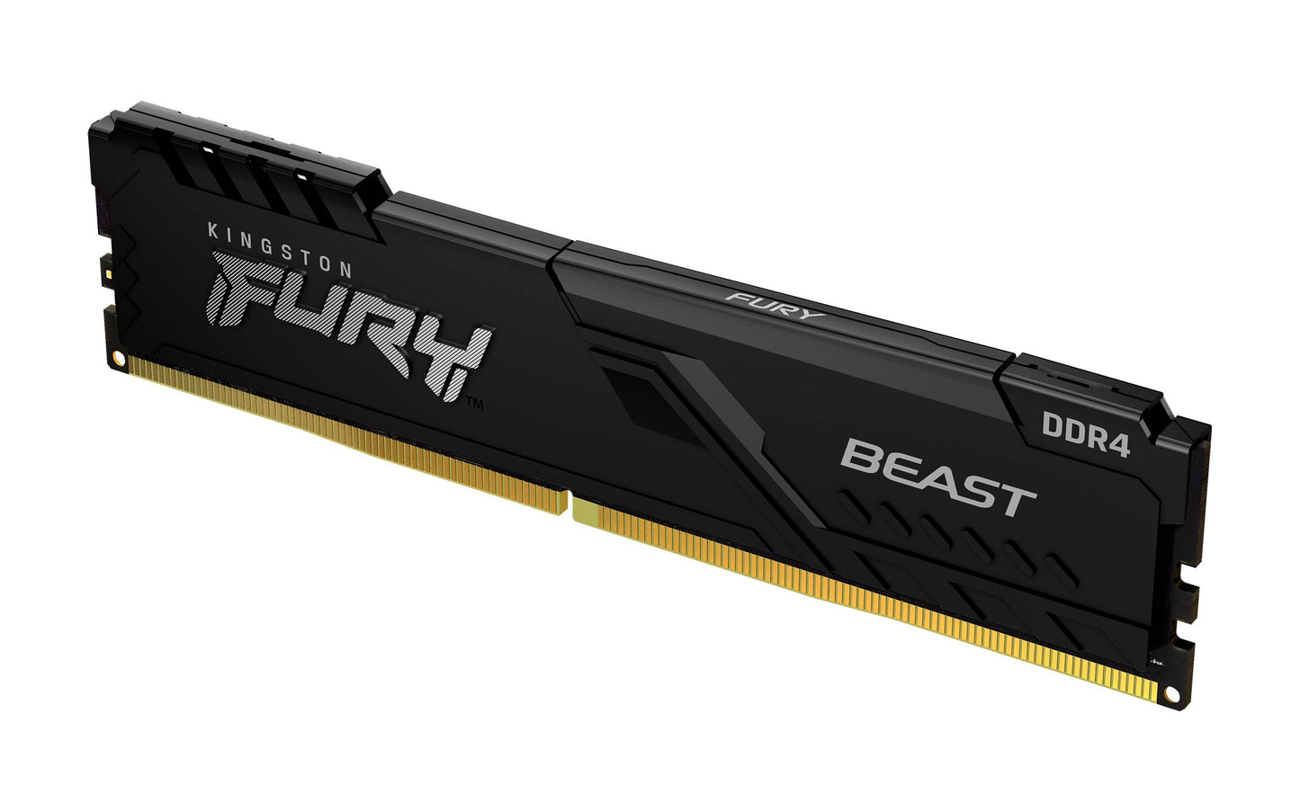 Memoria RAM DDR4 16GB Kingston FURY Beast - Rendimiento Potente para tu PC